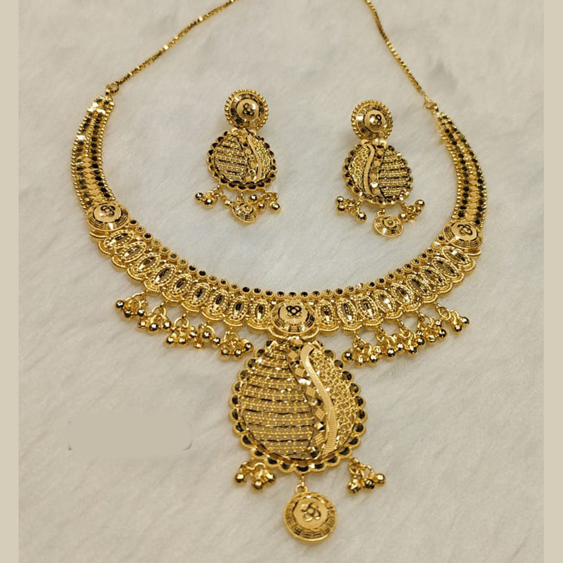 Sunrise Gold Forming Necklace Set