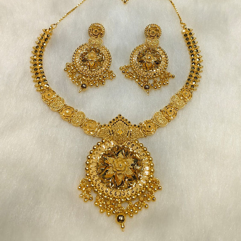 Sunrise Gold Forming Necklace Set