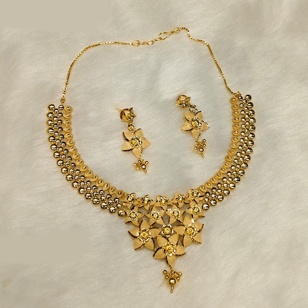 Sunrise Gold Forming Necklace Set