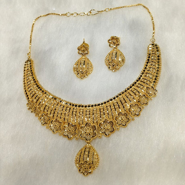 Sunrise Gold Forming Necklace Set