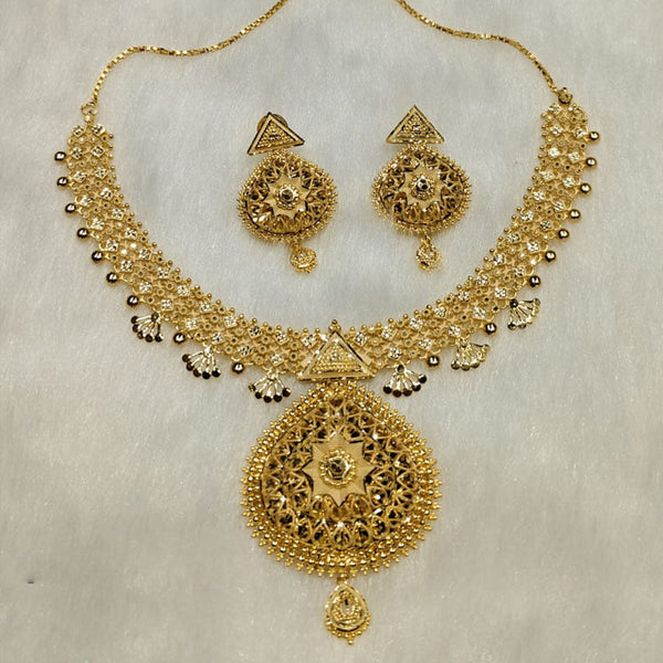 Sunrise Gold Forming Necklace Set