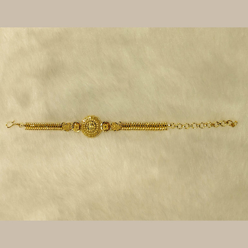 Sunrise Gold Forming Adjustable Bracelet