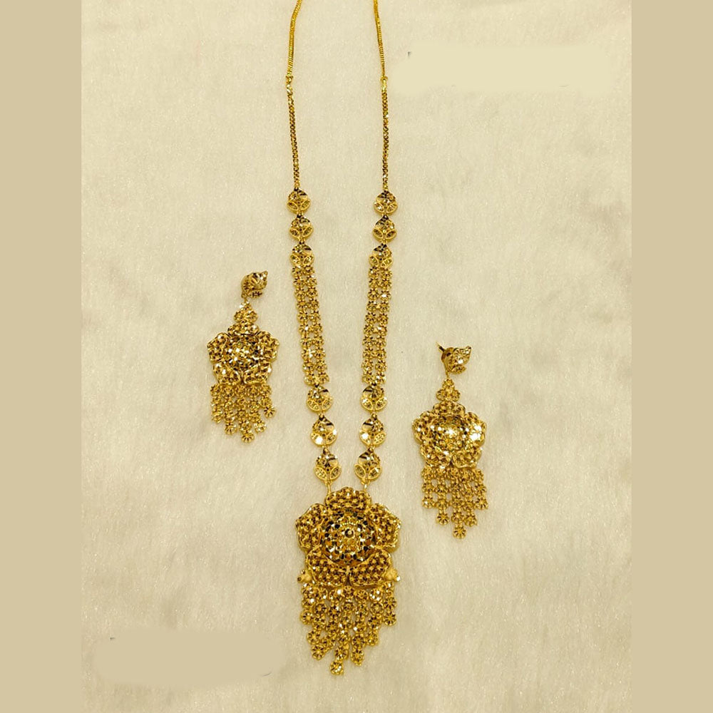 Sunrise Gold Forming Necklace Set