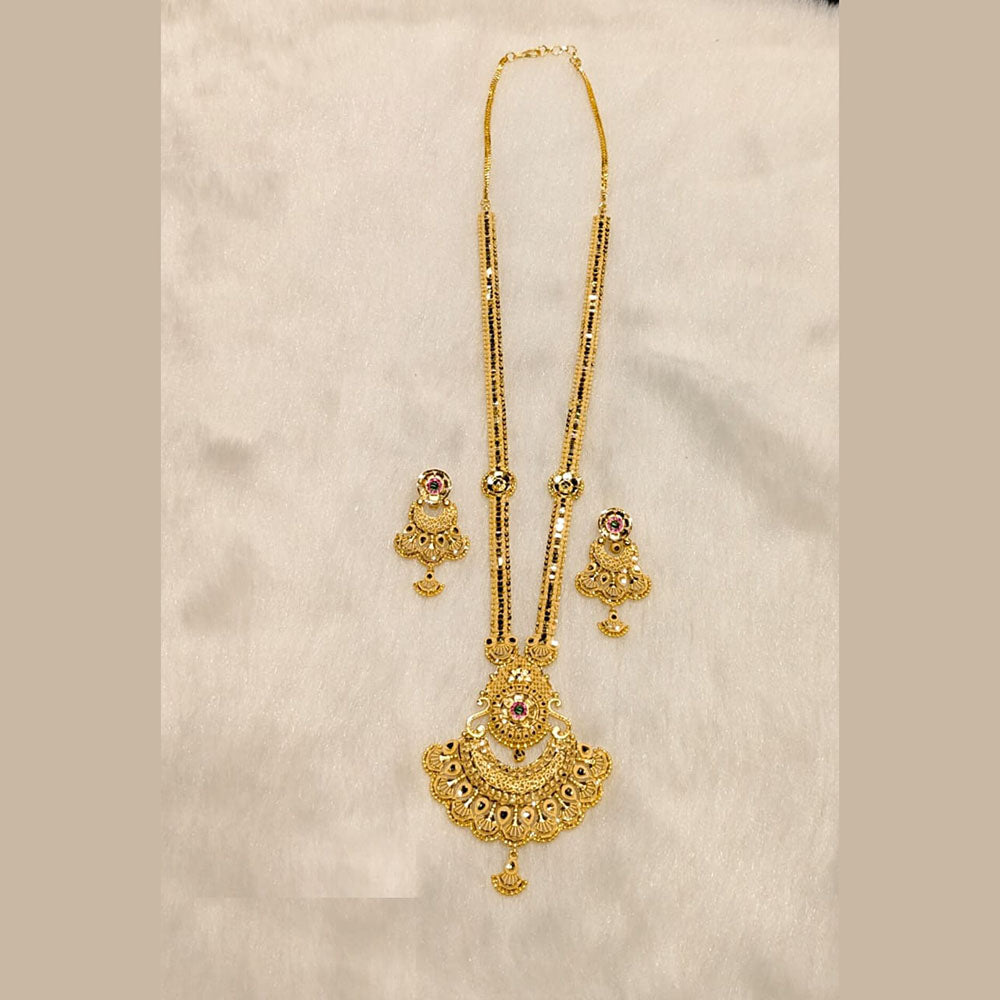 Sunrise Gold Forming Necklace Set