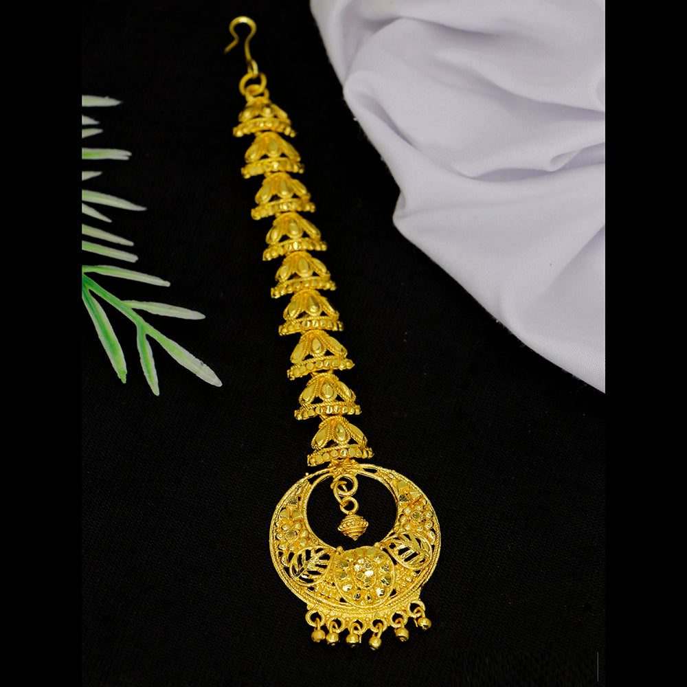 Mahavir Gold Plated Mangtikka