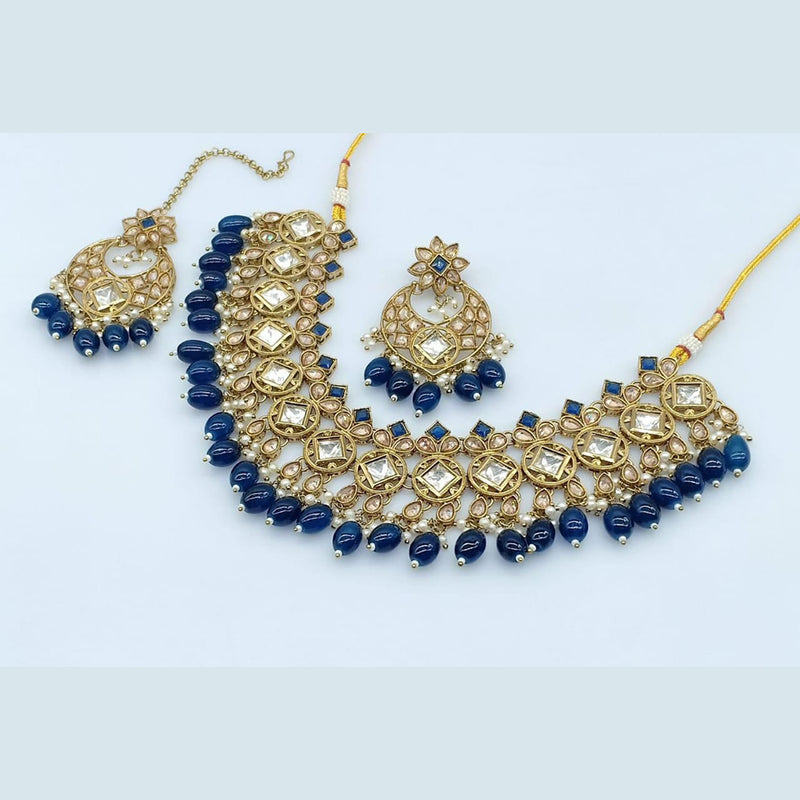 Rani Sati Jewels Crystal Stone Necklace Set