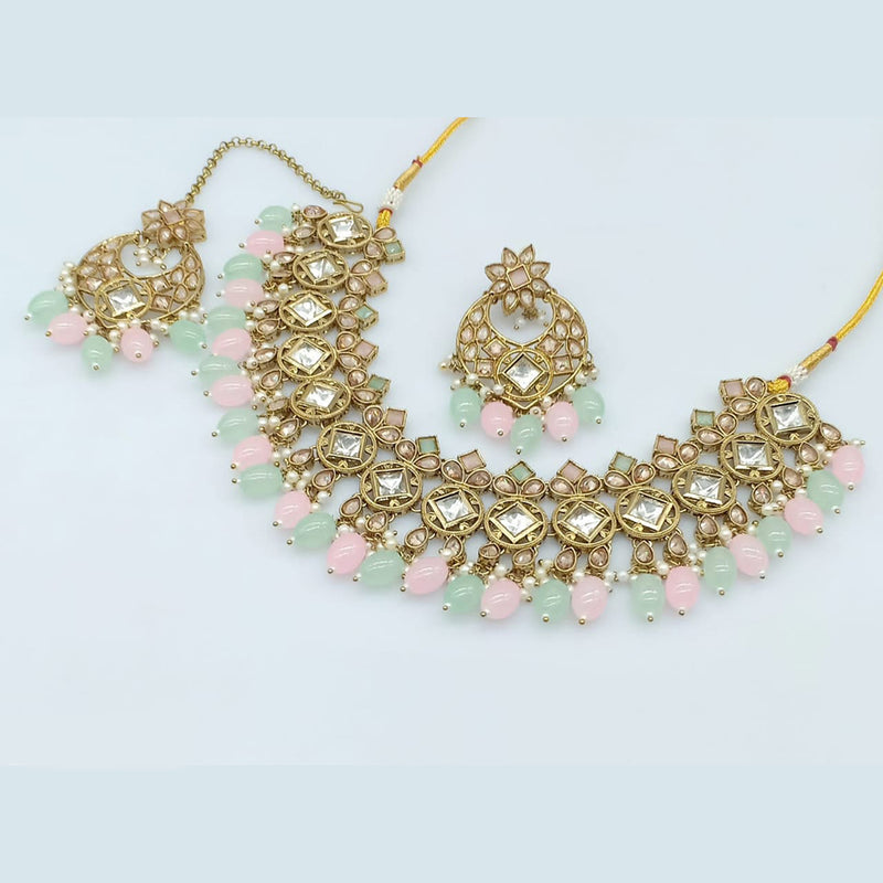 Rani Sati Jewels Crystal Stone Necklace Set