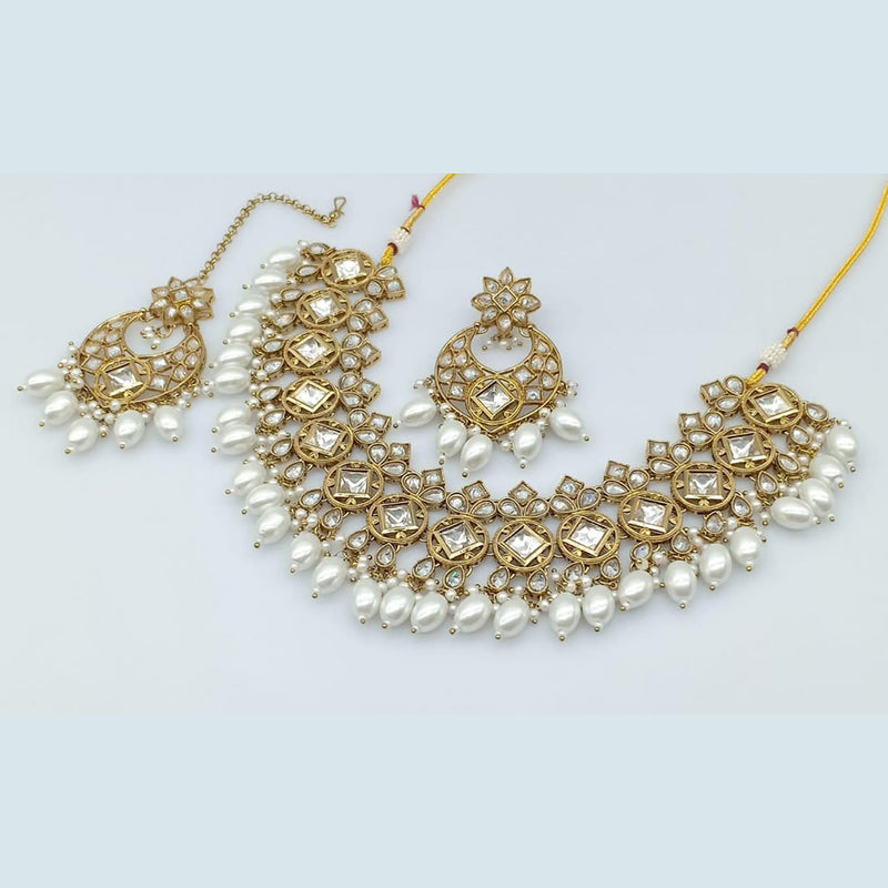 Rani Sati Jewels Crystal Stone Necklace Set