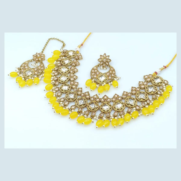 Rani Sati Jewels Crystal Stone Necklace Set