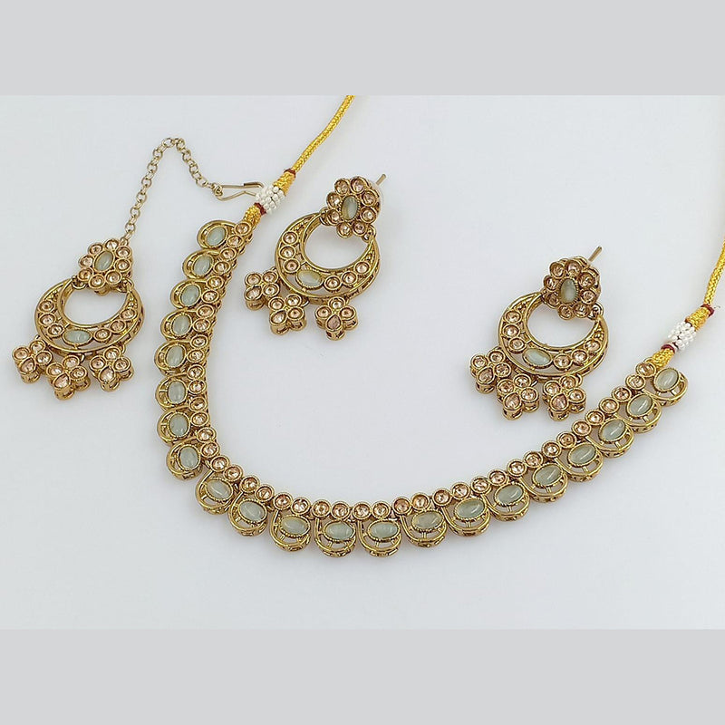 Rani Sati Jewels Gold Plated Necklace Set