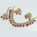 Rani Sati Jewels Gold Plated Crystal Stone Necklace Set