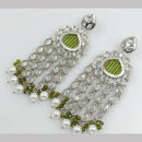 Rani Sati Jewels Silver Plated Reverse AD Earring