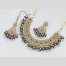 Rani Sati Jewels Heritage Crystal Stone Beads And Pearl Necklace Set