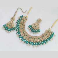 Rani Sati Jewels Heritage Crystal Stone Beads And Pearl Necklace Set