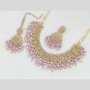 Rani Sati Jewels Heritage Crystal Stone Beads And Pearl Necklace Set