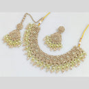 Rani Sati Jewels Heritage Crystal Stone Beads And Pearl Necklace Set