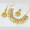 Rani Sati Jewels Heritage Crystal Stone Beads And Pearl Necklace Set