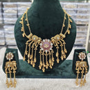 Rani Sati Jewels Regal Glow Pota Stone Necklace Set