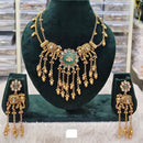 Rani Sati Jewels Regal Glow Pota Stone Necklace Set