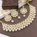 Shree Jai Sai Art Gold Plated Austrian Kids Necklace Set