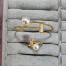 Naitika Arts Gold Plated Austrian Stone Combo Set