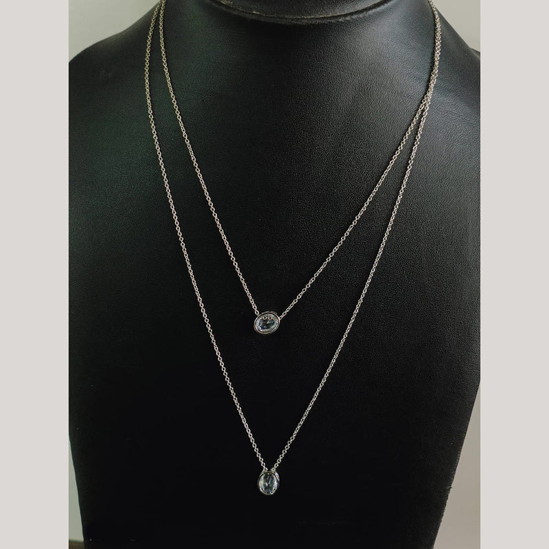 Tarohi Jewels Silver Plated Chain