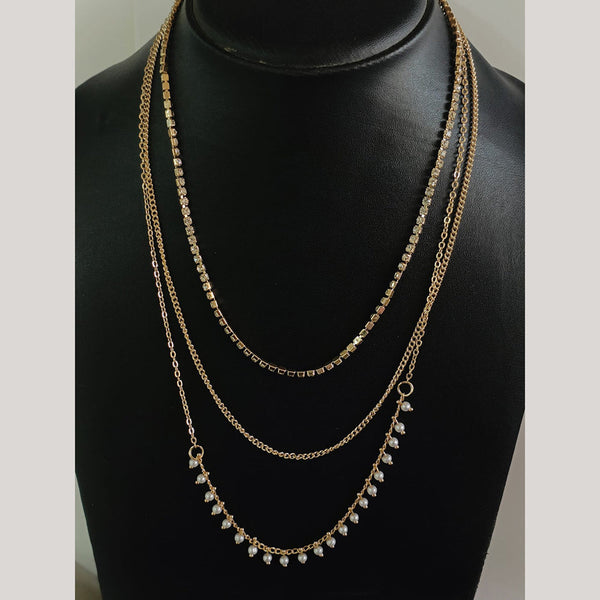 Tarohi Jewels Gold Plated Chain