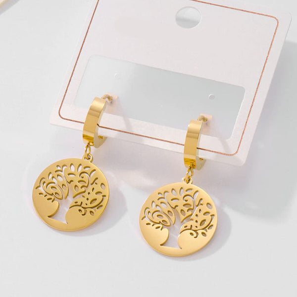 Tarohi Jewels  Gold Plated  Dangler Earrings