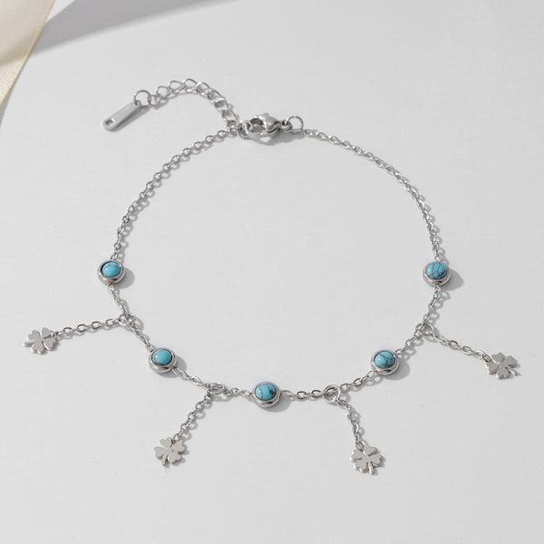 Tarohi Jewels  Silver Plated  Adjustable Bracelet