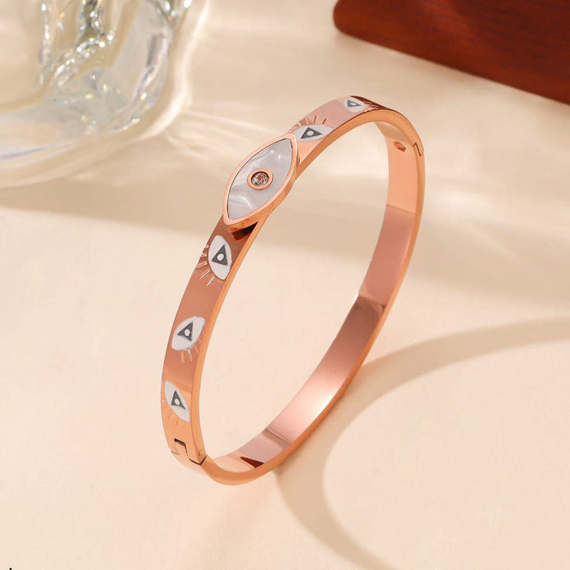 Tarohi Jewels  Rose Gold  Openable Bangle