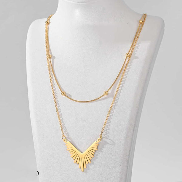 Tarohi Jewels Gold Plated Chain