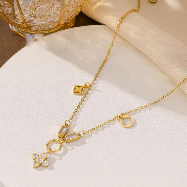 Tarohi Jewels Gold Plated Chain