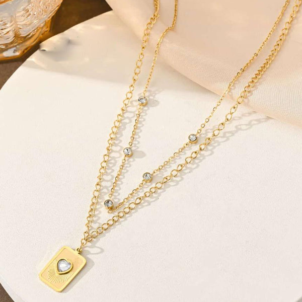 Tarohi Jewels Gold Plated Chain