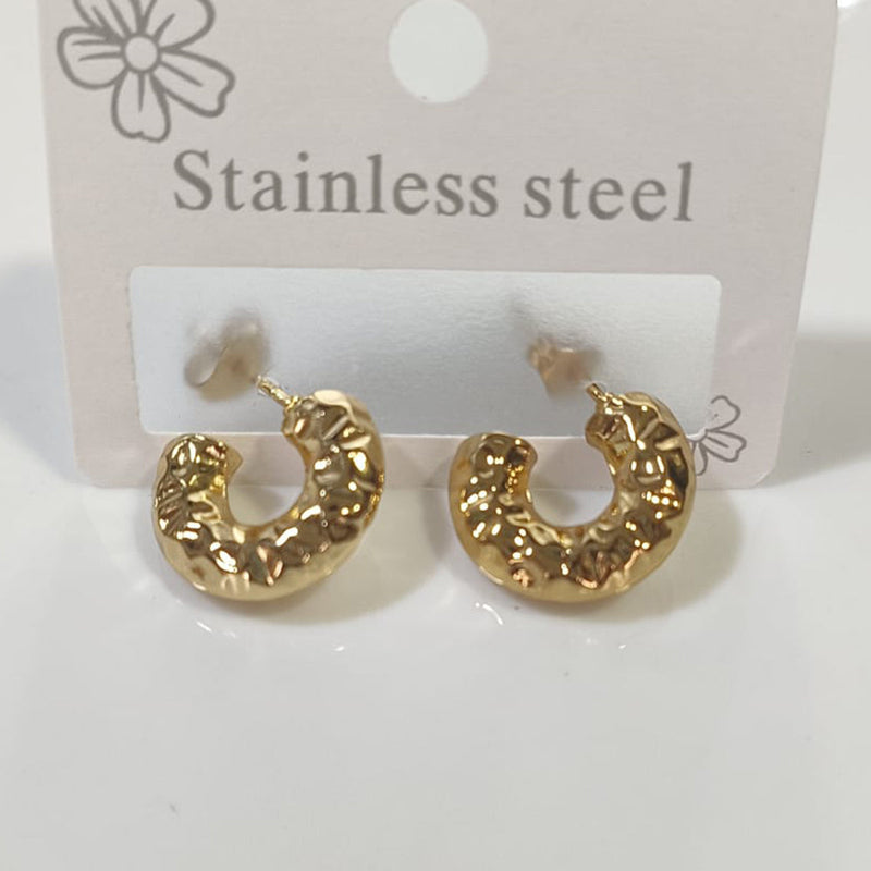 Tarohi Jewels Gold Plated Fancy Studs Earrings