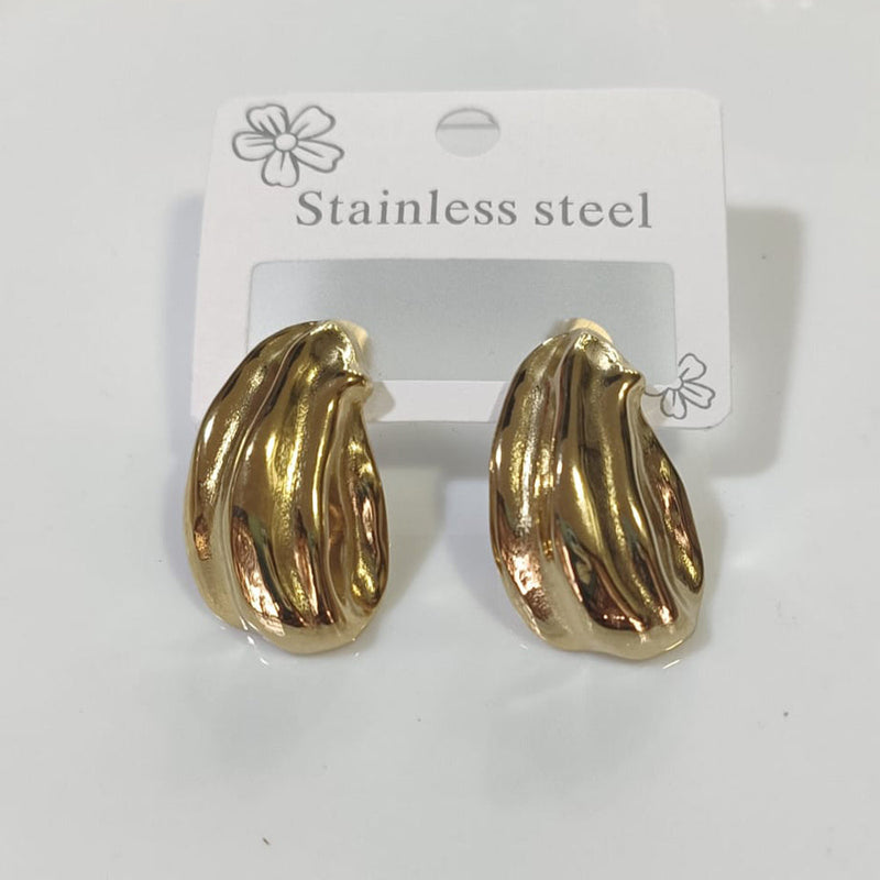 Tarohi Jewels Gold Plated Fancy Studs Earrings