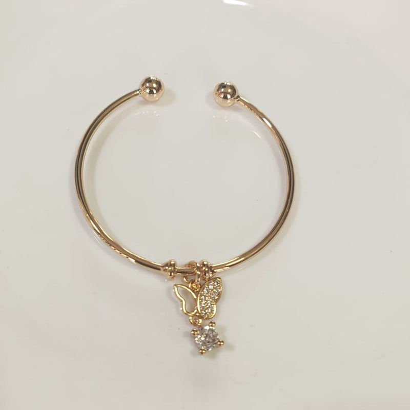 Tarohi Jewels Gold Plated Austrian Stone Bracelet