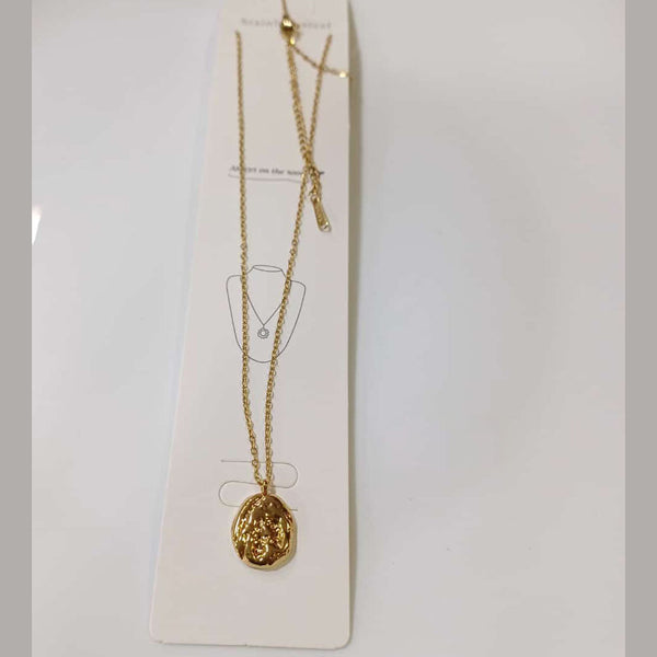 Tarohi Jewels Gold Plated Chain Pendent