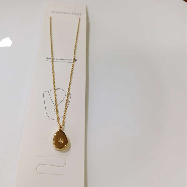 Tarohi Jewels Gold Plated Chain Pendent