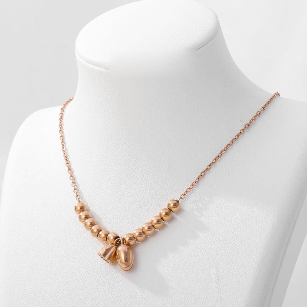 Tarohi Jewels Rose Gold Plated Chain