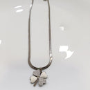 Tarohi Jewels Silver Plated Austrian Stone Chain