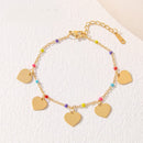 Tarohi Jewels Gold Pearls Bracelet