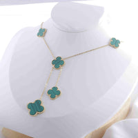 Tarohi Jewels Gold Plated Crystal Stone Chain