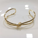 Tarohi Jewels Gold Plated Fancy Openable Bracelet