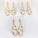 Tarohi Jewels Gold Plated Meenakari Fancy Dangler Earrings