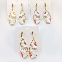 Tarohi Jewels Gold Plated Meenakari Fancy Dangler Earrings