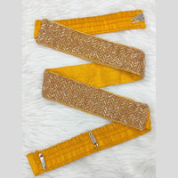 Shivam Fashion Traditional Embroidery Cloth Saree Waist Stretchable Belt