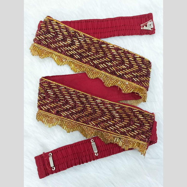 Shivam Fashion Traditional Embroidery Cloth Saree Waist Stretchable Belt