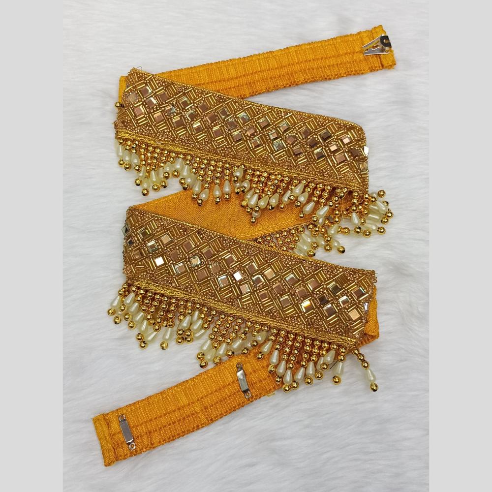 Shivam Fashion Traditional Embroidery Cloth Saree Waist Stretchable Belt
