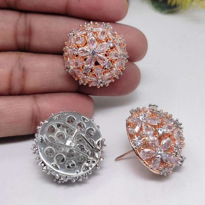 Aamrapali American Diamond Stud Earrings