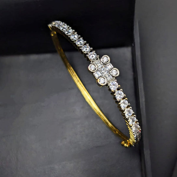 Aamrapali Gold  Plated  AD  Bangle